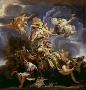 Luca  Giordano Allegory of Prudence oil painting